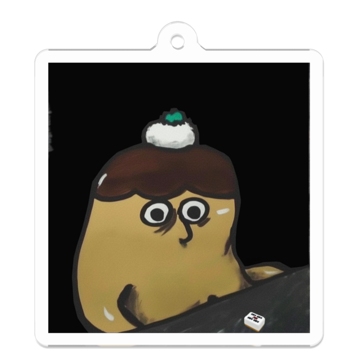 アクリルキーホルダー - 50 x 50 (mm)