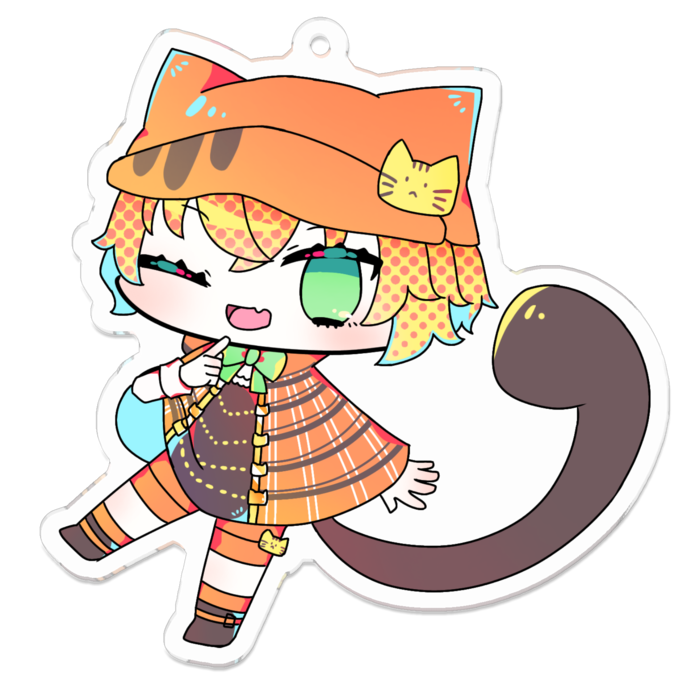 アクリルキーホルダー - 70 x 70 (mm)