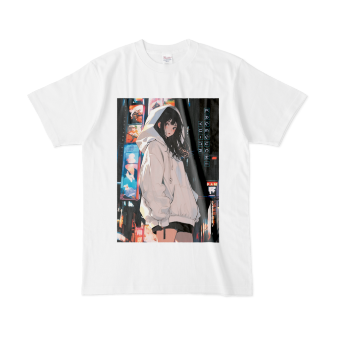 Tシャツ - L - 白ゆうな