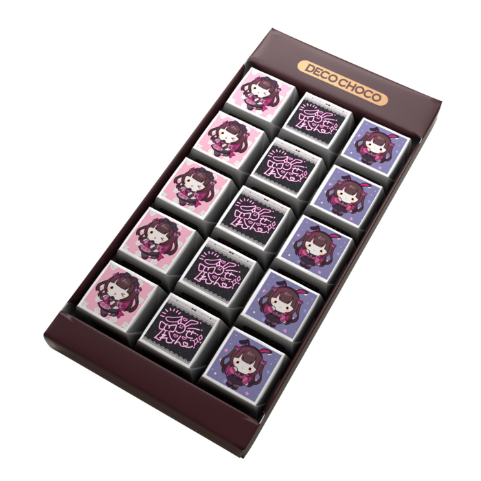 DECOチョコ - 列ごとにデザイン