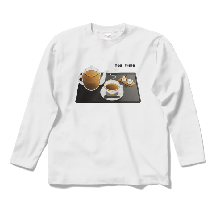 ロングスリーブTシャツ　白色　S