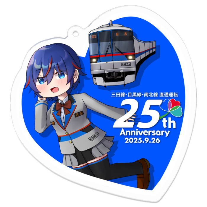アクリルキーホルダー - 70 x 70 (mm)