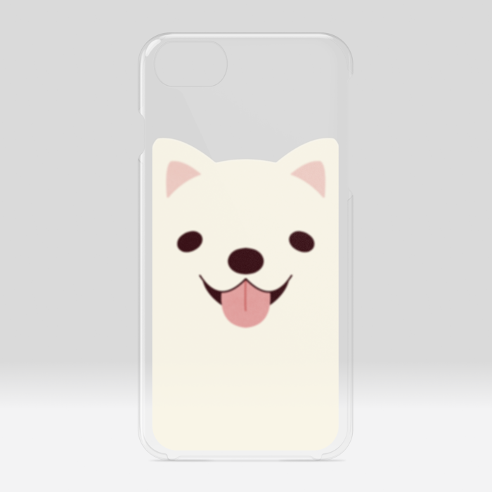 クリアiPhoneケース サモエド iPhone 6 / 7 / 8 / SE(第2・第3世代)