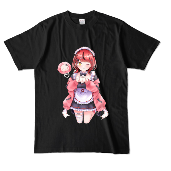 カラーTシャツ - L - ブラック (濃色)