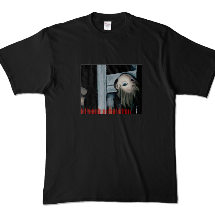 カラーTシャツ - XL - ブラック (濃色)