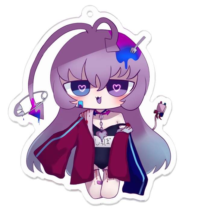 アクリルキーホルダー - 70 x 70 (mm)