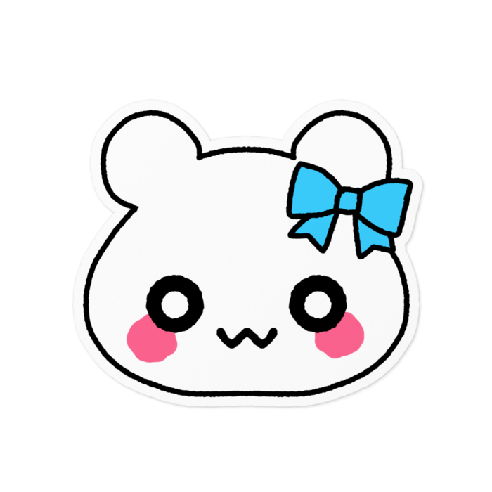 ステッカー - 100 x 100 (mm)