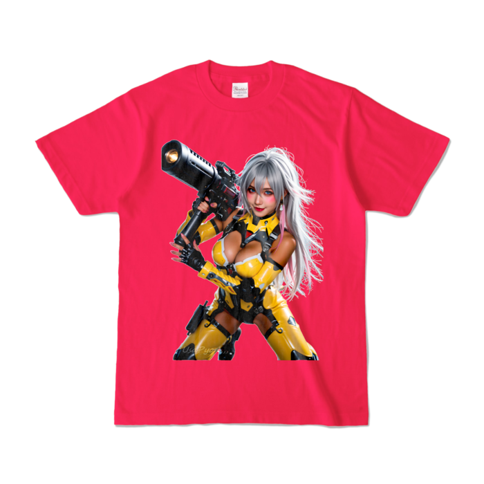 カラーTシャツ - S - ホットピンク （濃色）