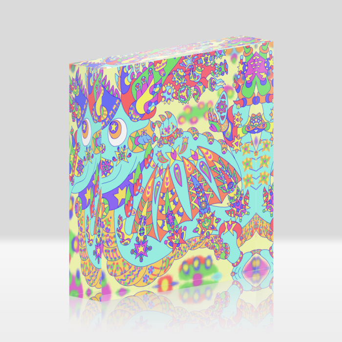 アクリルブロック - 100x100mm(1)