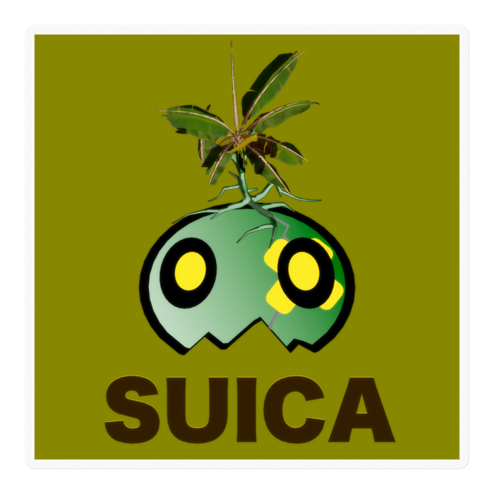 ステッカー - 100 x 100 (mm)