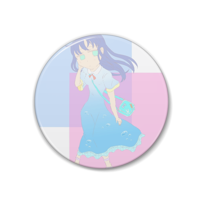 缶バッジ -『みずたまちゃん』 - 38mm