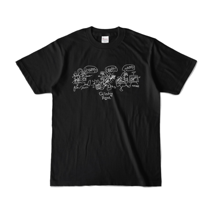 Glitchy Byte -4gboys- S - Black
