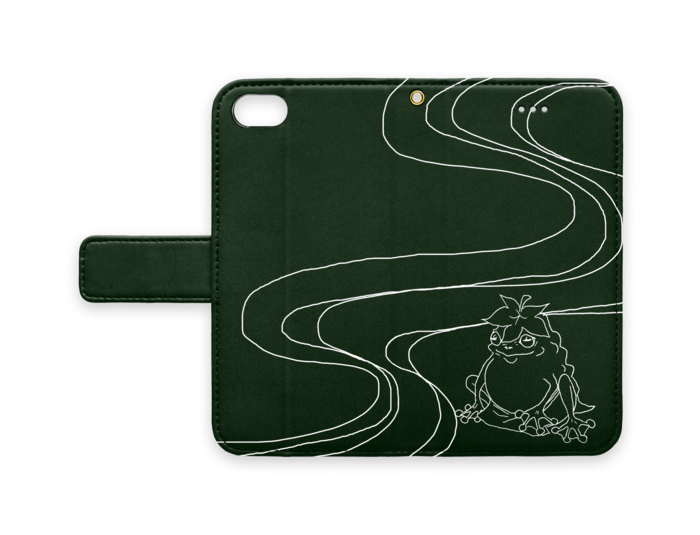 手帳型iPhoneケース - iPhone 8 / 7 - ストラップ穴 あり