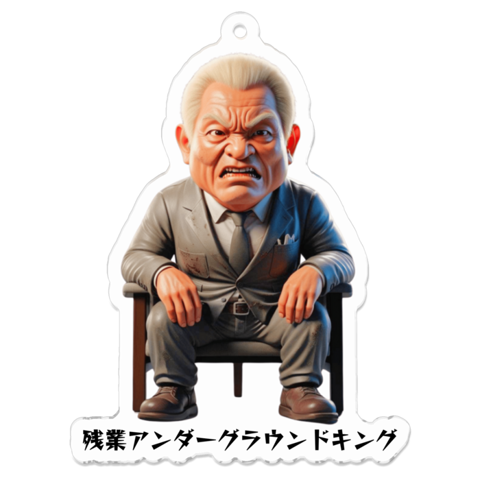 アクリルキーホルダー - 70 x 70 (mm)