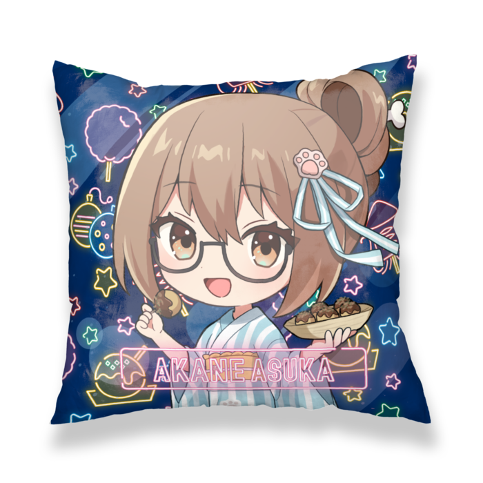 【V大祭】茜あすか クッションカバー - 450x450(mm)