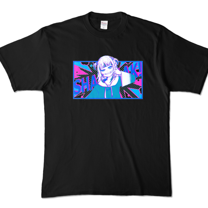 カラーTシャツ - XL - ブラック (濃色)