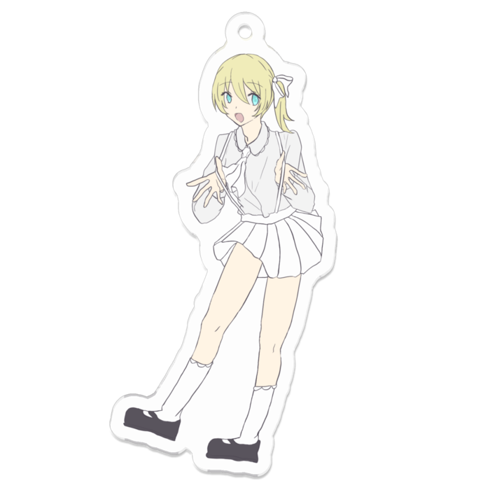 アクリルキーホルダー - 70 x 70 (mm)