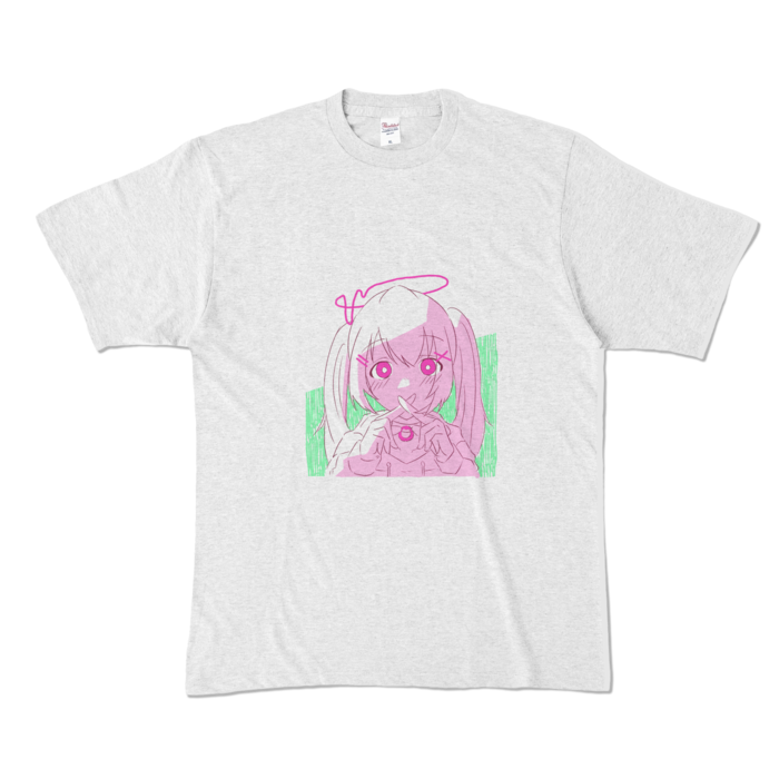 カラーTシャツ - XL - ピンク