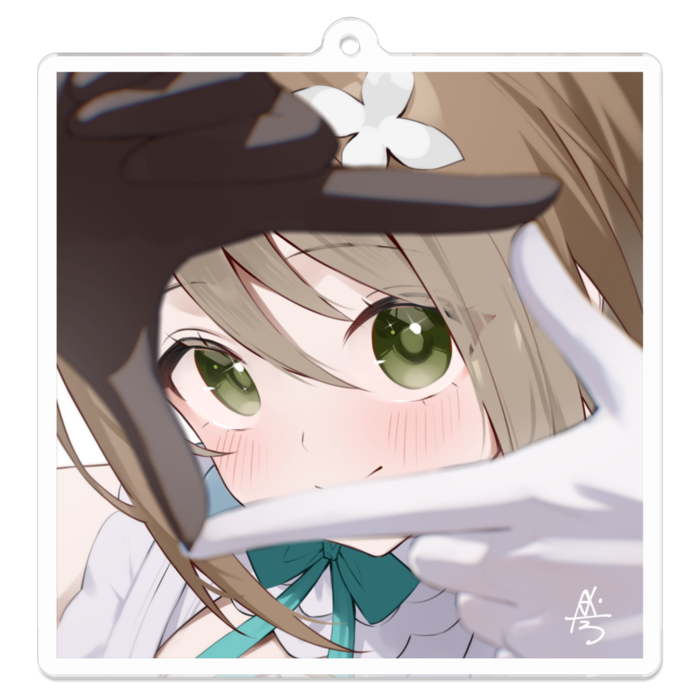 アクリルキーホルダー【70 x 70 mm】