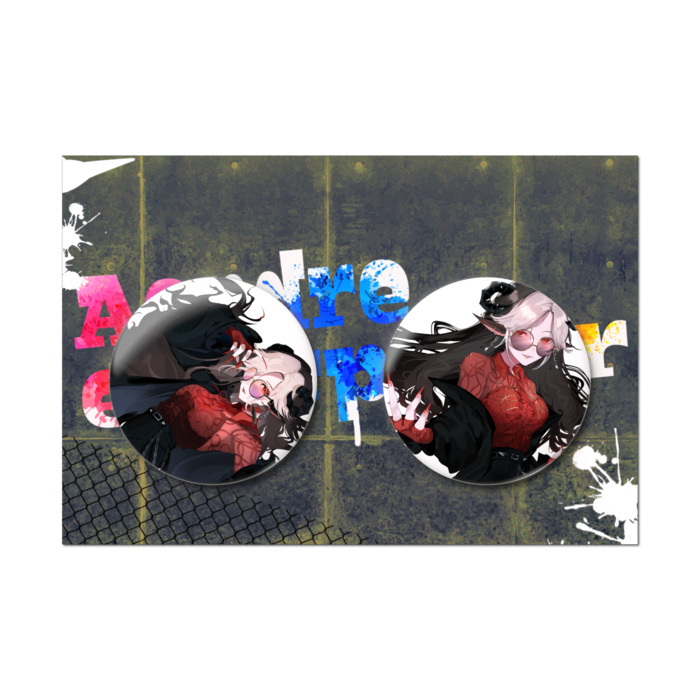 缶バッジセット - 2個セット