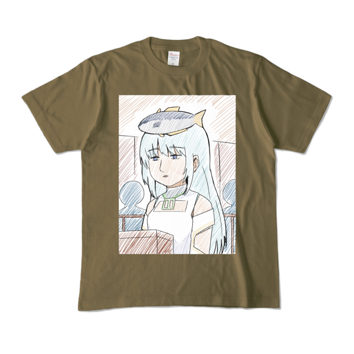 カラーTシャツ - M - オリーブ (濃色)