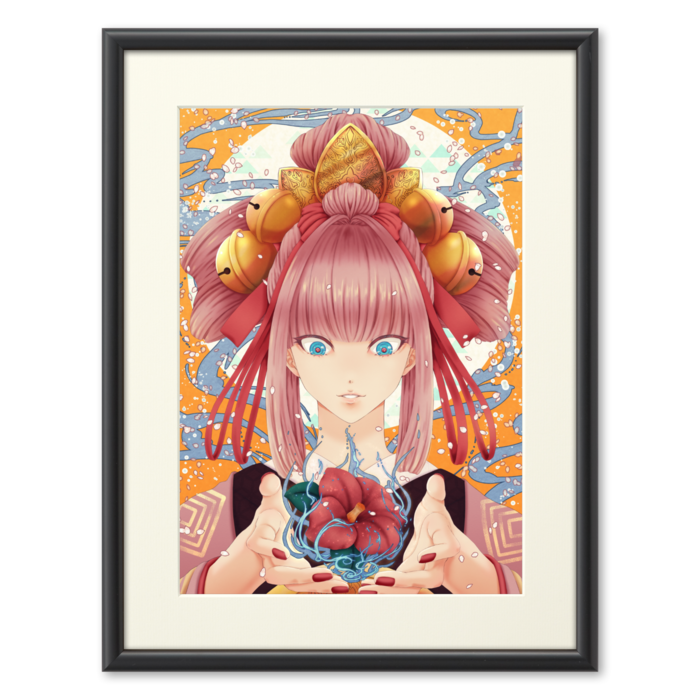 複製画(プリモアート) - A3(ブラック)