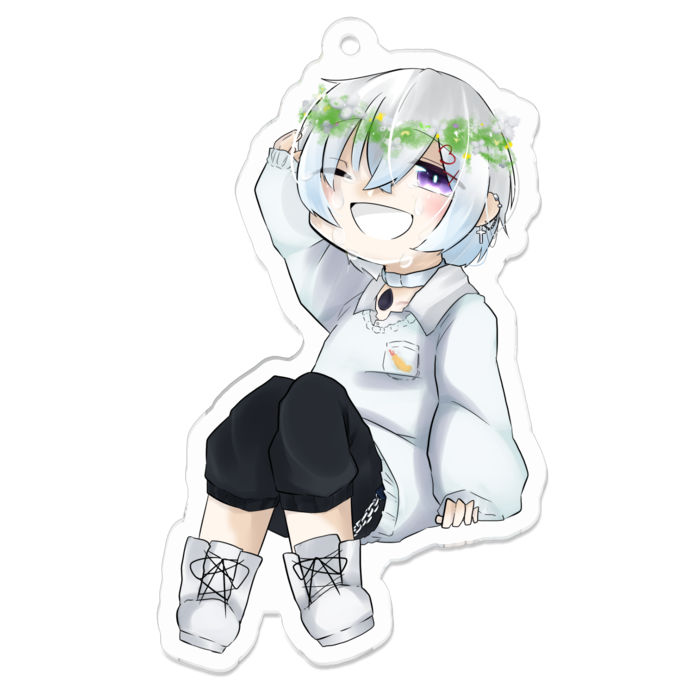 アクリルキーホルダー - 70 x 70 (mm)