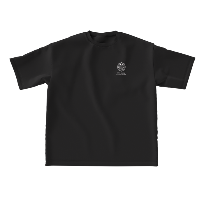 ビッグシルエットTシャツ - L - 両面