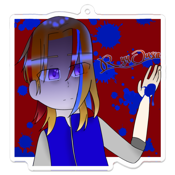 アクリルキーホルダー - 70 x 70 (mm)(1)