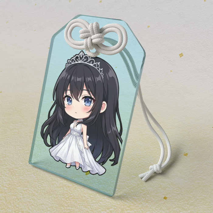 アクリルお守り - 50 × 80mm