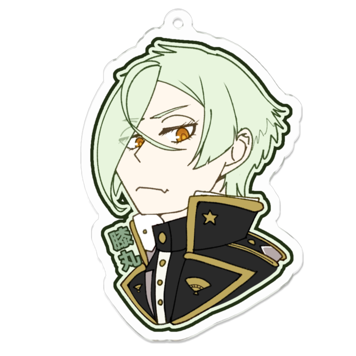 アクリルキーホルダー（コーティング） - 70 x 70 (mm)