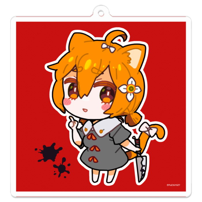 アクリルキーホルダー - 70 x 70 (mm)