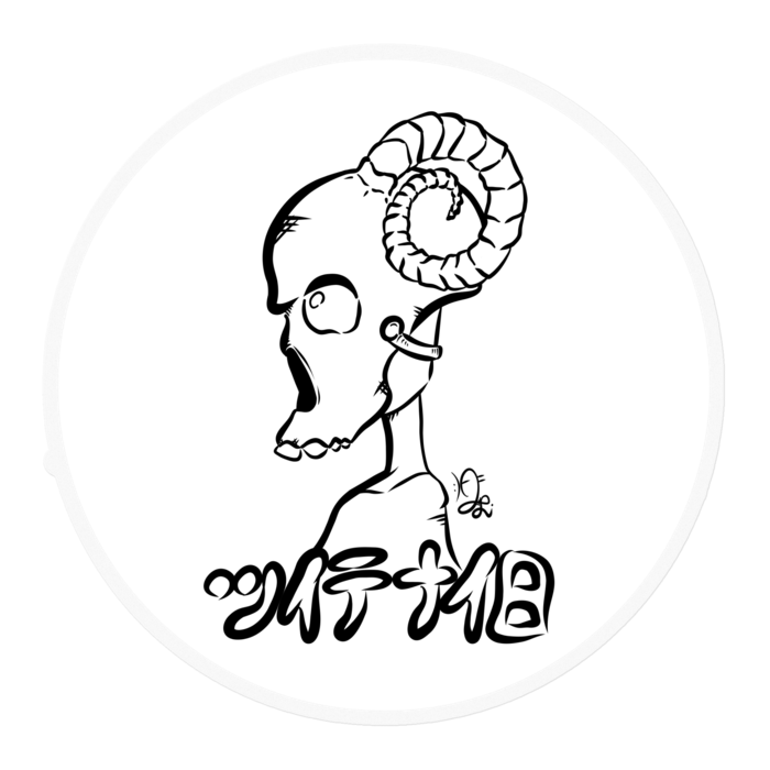 ステッカー - 100 x 100 (mm)