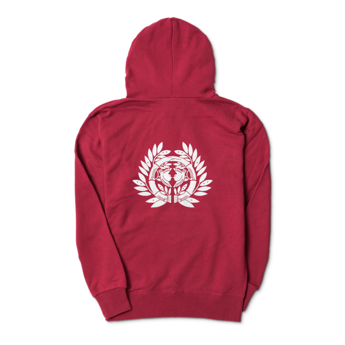 パーカー - S - バーガンディ