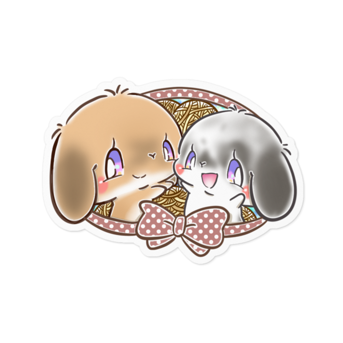 ステッカー - 100 x 100 (mm)