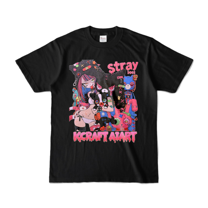 カラーTシャツ - S - ブラック (濃色)