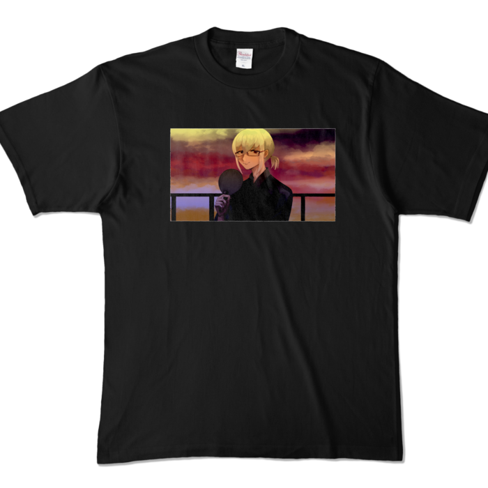 カラーTシャツ - XL - ブラック (濃色)