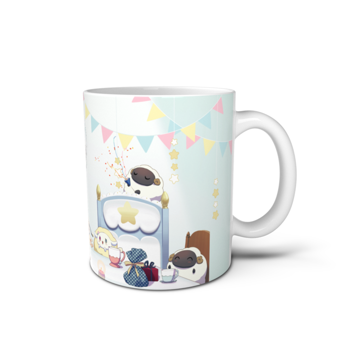 マグカップ - 直径 8 cm / 高さ 9.5 cm