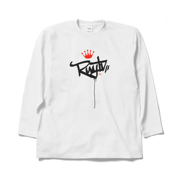 ロングスリーブTシャツ - XL - ホワイト(赤!PLAY)