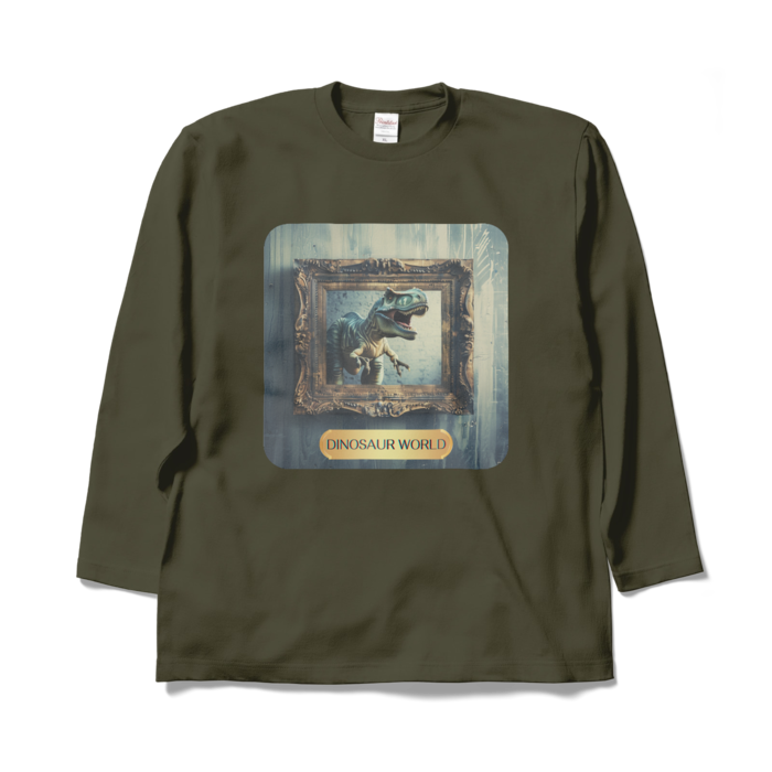 ロングスリーブTシャツ - XL - アーミーグリーン