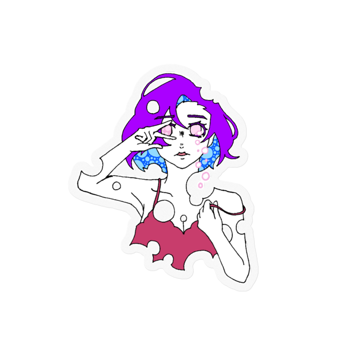 ステッカー - 100 x 100 (mm)