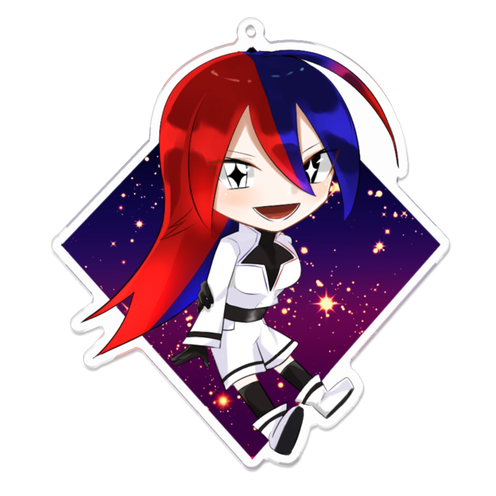 アクリルキーホルダー - 100 x 100 (mm)