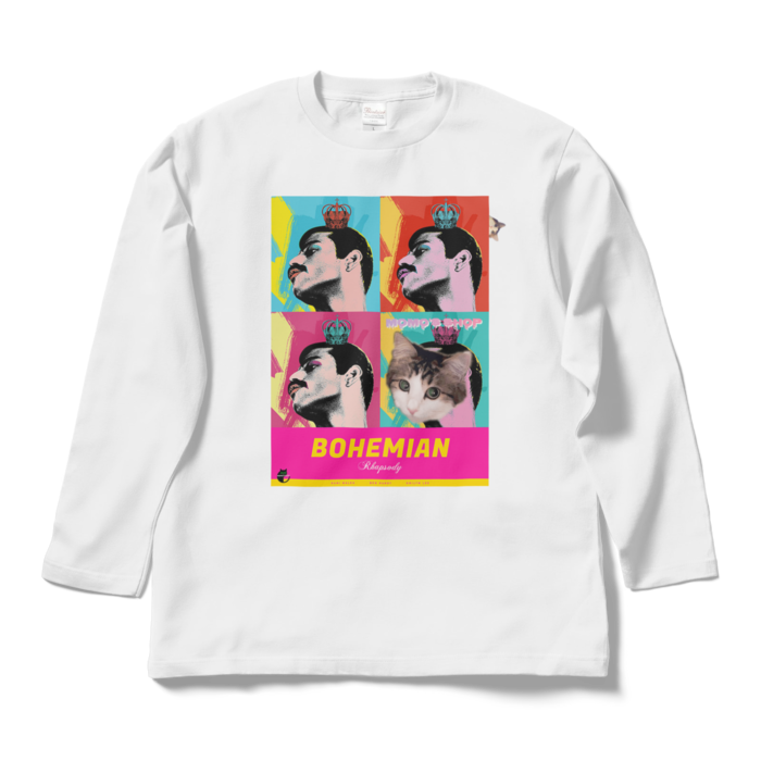 ロングスリーブTシャツ - L - ホワイト