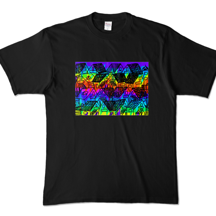 カラーTシャツ - XL - ブラック (濃色)