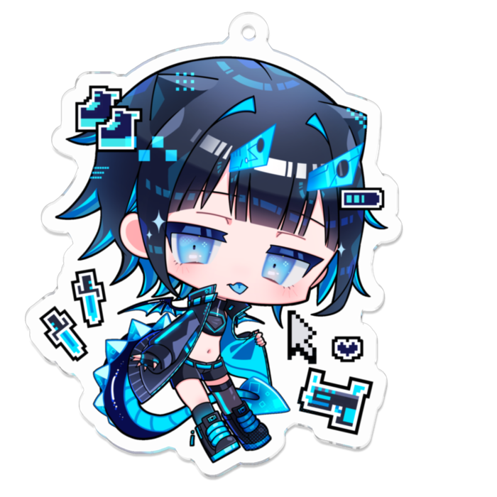 アクリルキーホルダー - 70 x 70 (mm)