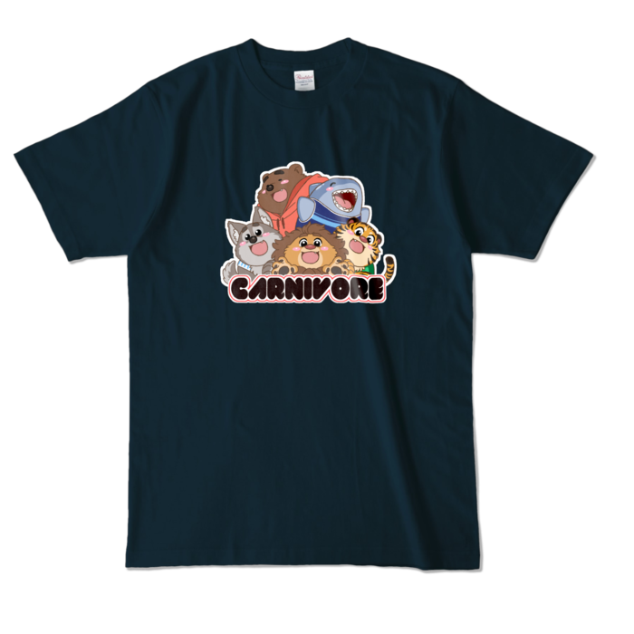 カラーTシャツ - L - ネイビー (濃色)