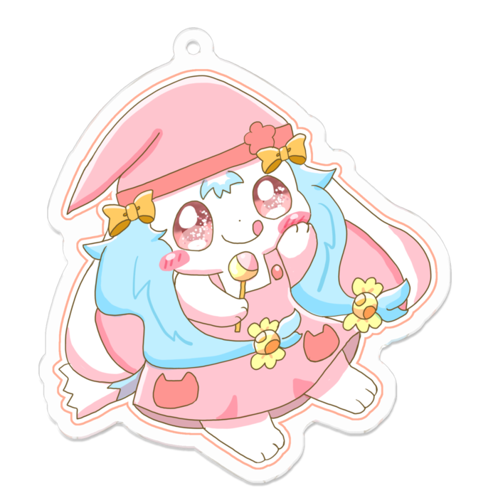 アクリルキーホルダー - 70 x 70 (mm)