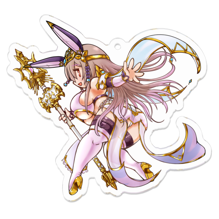 アクリルキーホルダー - 70 x 70 (mm)