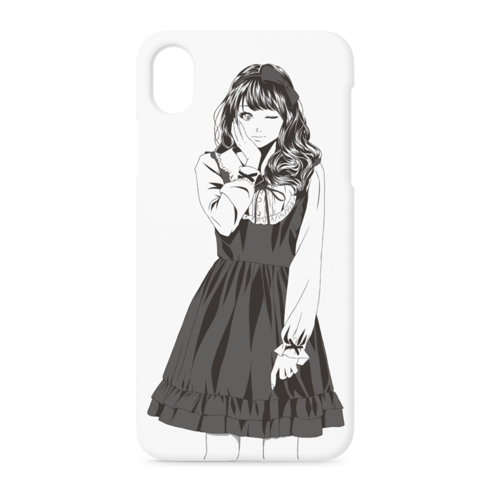 iPhoneケース - iPhone XR - 正面印刷のみ