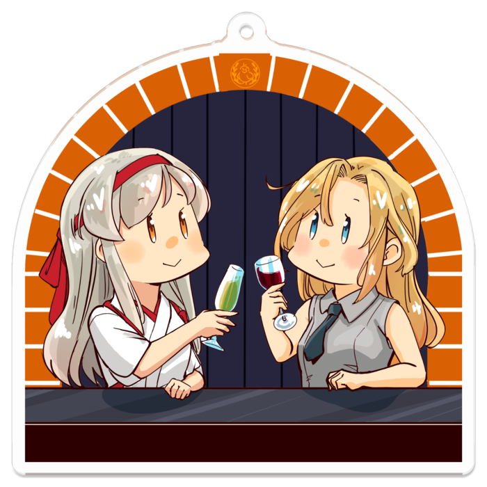 アクリルキーホルダー - 70 x 70 (mm)